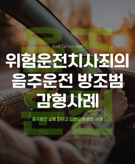 사망사고를 낸 음주운전자를 방조한 자의 집행유예